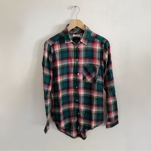 Plaid Button Up - American Eagle